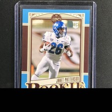 2021 Legacy Jaret Patterson Rookie Indigo 18/25