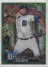 2016 Bowman Green Shimmer Refractor 44/99 Michael Fulmer #BCP91 Rookie RC a3j