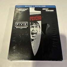 PSYCHO Blu-Ray + Digital SEALED FYE Exclusive 60th Anniversary Steelbook NEW