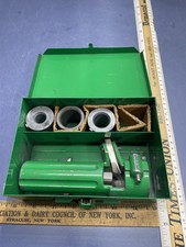 Greenlee Tools 1820 Cable Stripper Set With 3 Dies Set In Case VINTAGE
