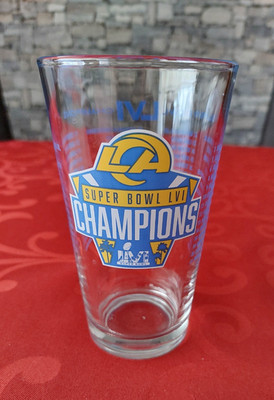 Souvenierglas LA Super Bowl LVI Champions Original aus Los Angeles