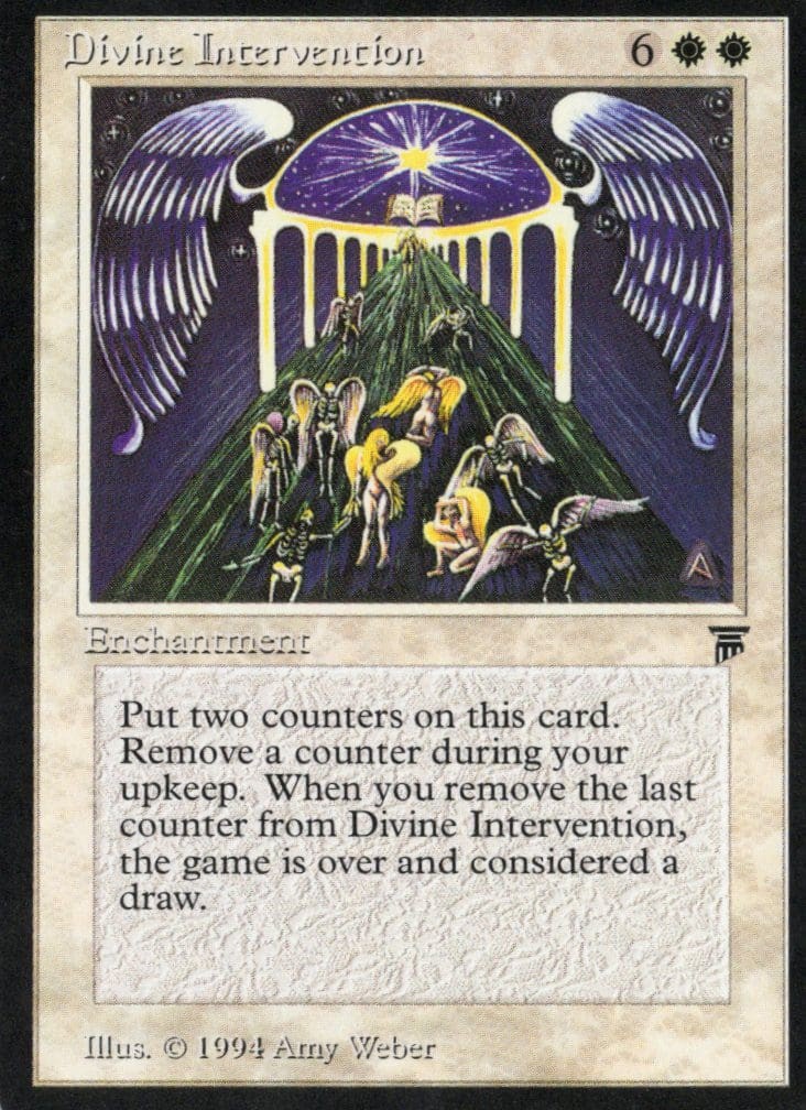 Divine Intervention MTG Legends NM 8