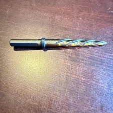 Norseman/CTD 3/8 Inch Car Reamer Fast Spiral Flute 3 Flat Shank Made in USA Tool