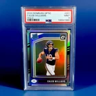 CALEB WILLIAMS - 2024 DONRUSS OPTIC #201 HOLO PRIZM RATED ROOKIE - PSA 9 - BEARS