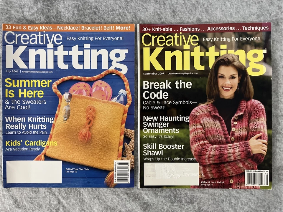 Creative Knitting Magazine Lot of 20 - 2007 to 2016 Not Full Years - Image 2 of 4