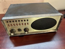 Electra Bearcat BC IV Desktop Radio Scanner 8 Channels Scan Manual Black Silver