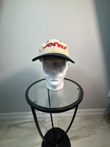 Vintage Jones Soda Embroidered Logo Two-Tone Otto Cap Hat