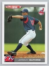 2004 TOPPS TOTAL #757 JEREMY GUTHRIE  CLEVELAND INDIANS