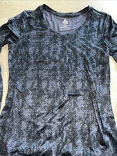 women active wear top long sleeve RBX Black Size S