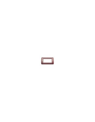 Vimar 16764.07 Round Plate 4 Seats Technopolymer Ruby Red