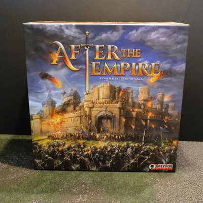 Grey Fox Board Games After the Empire Deluxe Edition W/ Neoprene Play Mat VG+