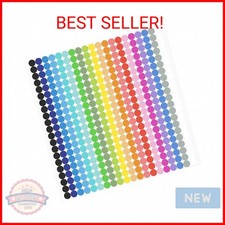 6720 PCS Small Dot Stickers Round Color Coding Labels Circle Dot Stickers Label