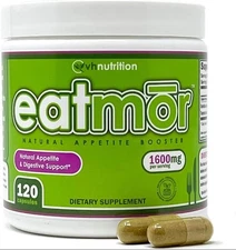 VH Nutrition Eatmor Appetite Stimulant | Natural Weight Gain Pills 120 Caps