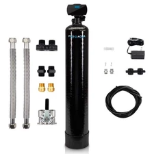 Pro+Aqua Whole House Water Filtration System Reduces Iron, Sulfur, Manganese