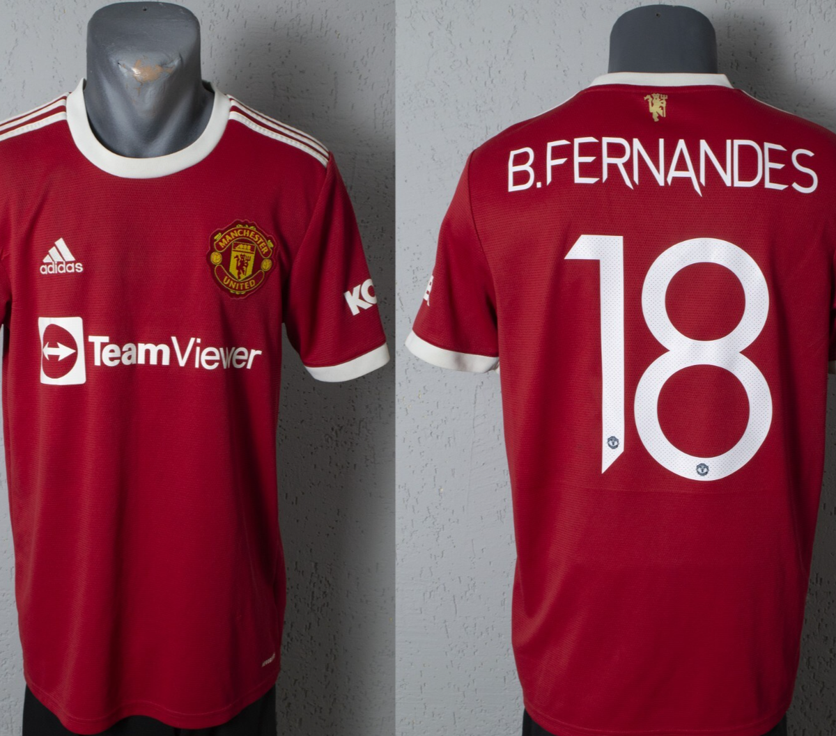 Manchester United B. Fernandes Jersey 2021/2022 Football Soccer