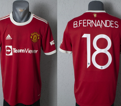 Manchester United B. Fernandes Jersey 2021/2022 Football Soccer