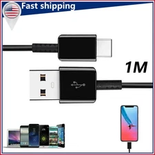 3FT Type USB-C to USB-A Fast Charge Cable Cord Quick Charger Charging Sync