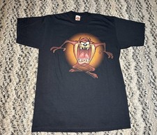 NEW Vtg 90s Looney Tunes Tasmanian Devil Taz Tee Shirt Jerry Leigh Mens XL