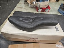Sportster 58 To 78 Mustang Seat Cobra With Diamond Stitch Nib 75089 Sportster 58 To 78 Mustang Seat Cobra With Diamond Stitch Nib 75089