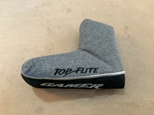 NEW Top Flite Gamer Tour Putter Head Cover Blade Grey Black