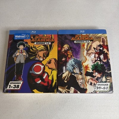 My Hero Academia: Season 1, 2, 3 & 4 Blu-ray New Sealed