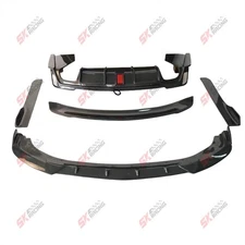 For Cadillac CT4 20-26 Carbon Fiber Front Rear Lip Side Skirts Hood Wing BodyKit