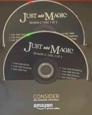 JUST ADD MAGIC FYC DVD (Season 2) 13 Episodes TV Series Award Promo Screener GD+