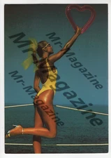 Vintage Risqué Pinup 4"x6" Sexy Cheesecake Art Print Blonde Repro Postcard PI-82