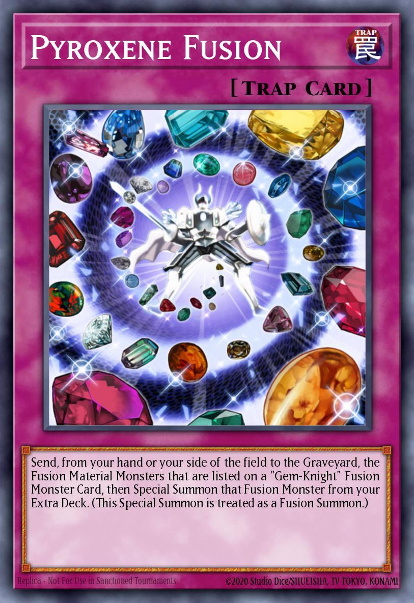 Pyroxene Fusion HA06-EN028 Super Rare YuGiOh Trading Card