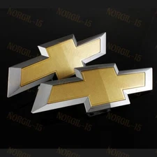 2016-2018 Chevy Chevrolet Silverado 1500 Front Grill & Tailgate Bow tie Emblem