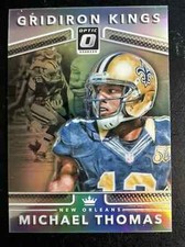 Michael Thomas 2017 Panini Optic Gridiron Kings Silver Prizm #37 Saints