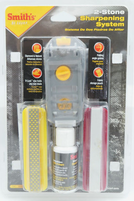 Smith's Be Sharp, 2-Stone Precision Sharpening System New in Original Package