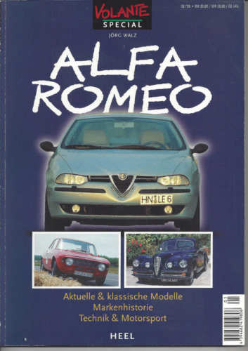 Volante Special 01-1998 Alfa Romeo, Modelle Markenhistorie Technik & Motorsport - Zdjęcie 1 z 2