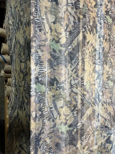 Mossy Oak Forest Floor Camo Mosquito Netting Fine Mesh Net Nylon Sold Per Yard - Picture 3 of 4