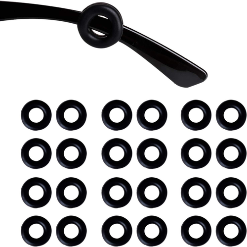 Eyeglass Ear Grips Silicone Eyeglass Temple Tips Sleeve Retainer, anti Slip roun - 第 11/12 張圖片