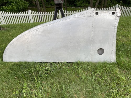 CESSNA 120/140 REAR HORIZONTAL STABILIZER ALUMINUM WALL ART MANCAVE AVIATION - Picture 4 of 20