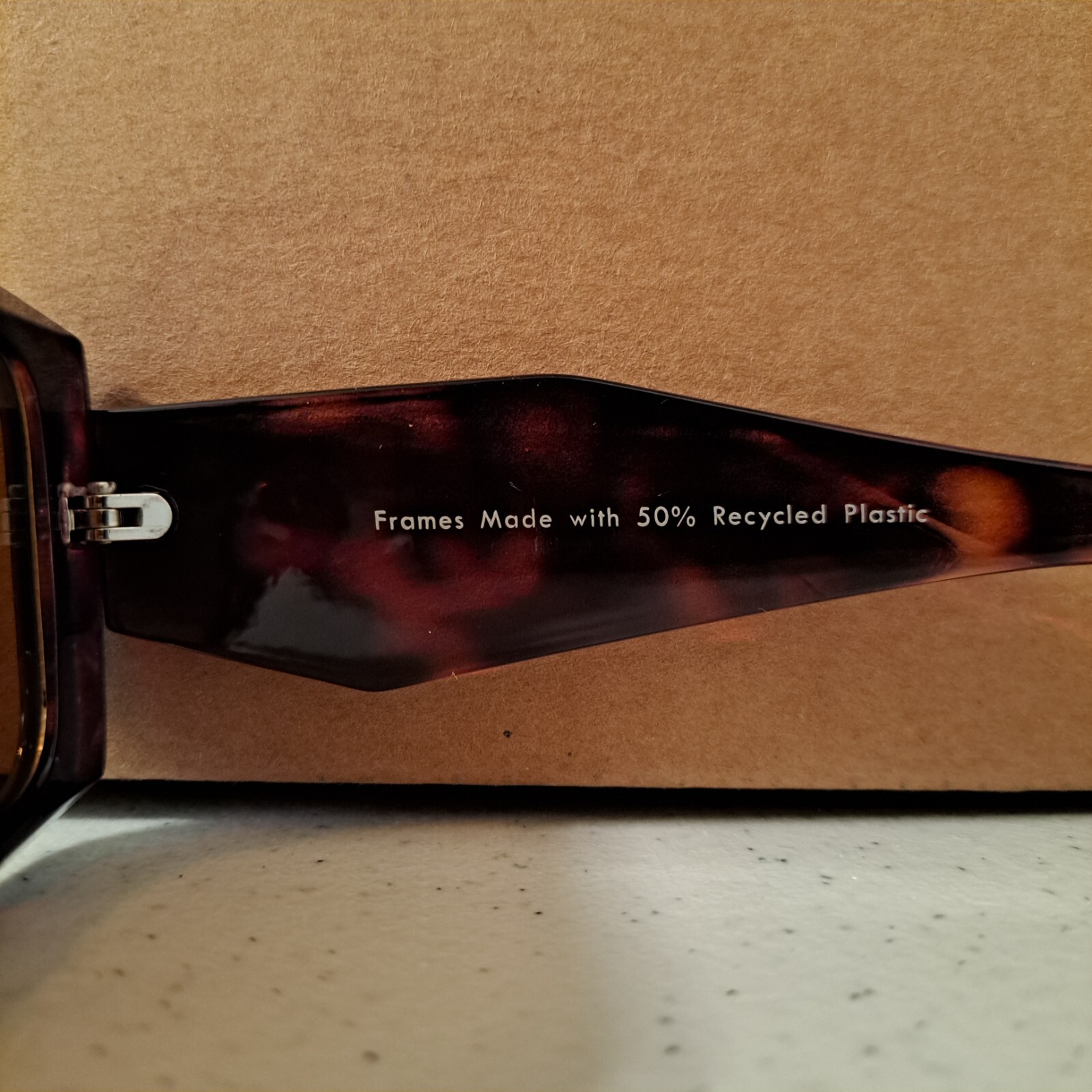 Women's Sunglasses Tortoise Rectangular Designer … - image 7