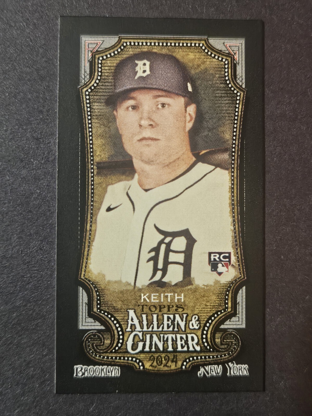 2024 Topps Allen & Ginter - Mini Black Border #279 Colt Keith (RC)