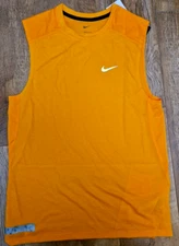 Nike  Pro Tech Pack Running Vest In Volt Orange Top SMALL  XXLARGE