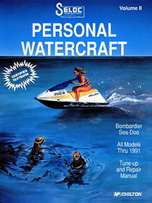 Seloc Sea-Doo Personal Watercraft 1988-1991 Repair Manual Volume ll : SL9000 - Picture 1 of 1