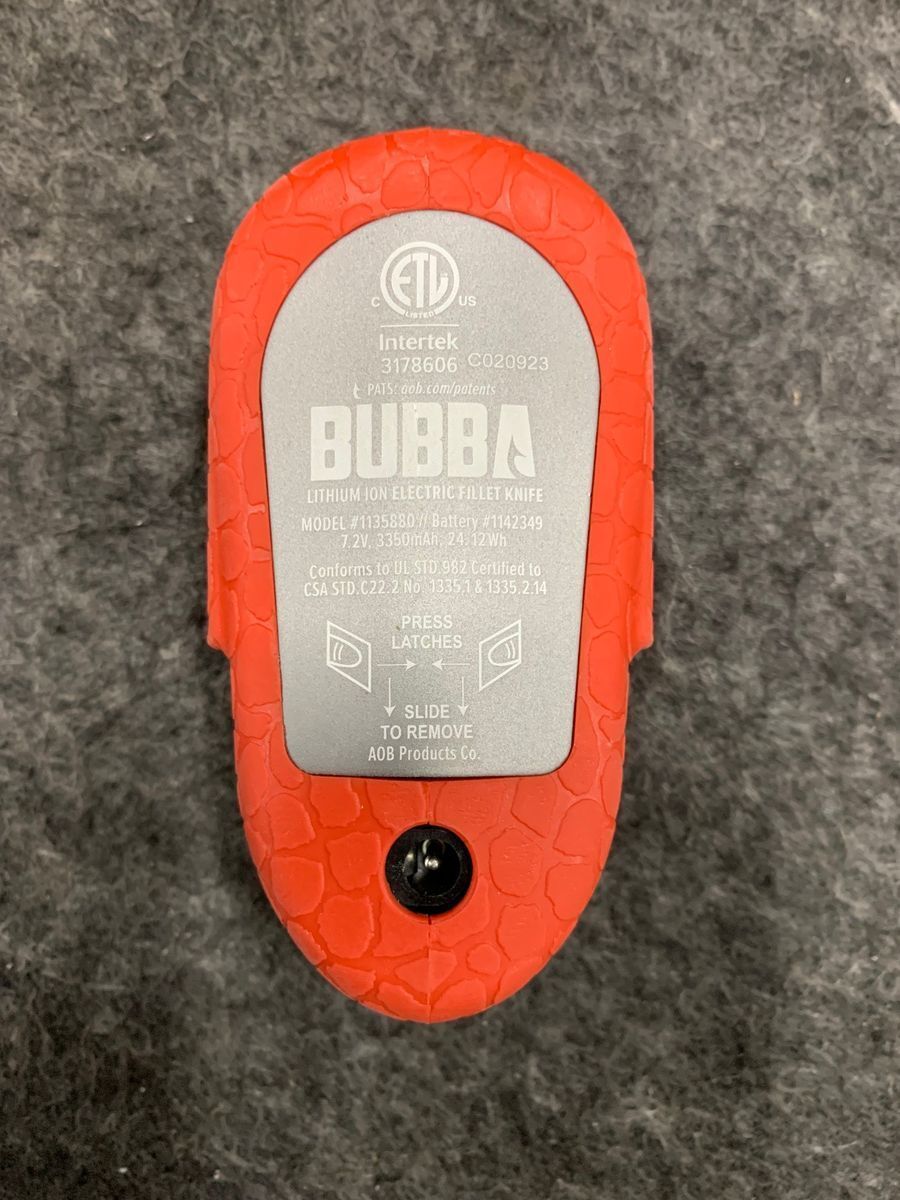 BUBBA 1135880 Pro Series Lithium Ion Rechargeable Electric Fillet Knife eBay