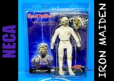 NECA Iron Maiden Eddie Mummy WORLD SLAVERY TOUR 84-85 Action Figure 8" Clothed
