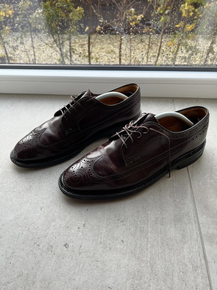 Stuart Mc Guire Vintage Shell Cordovan Long Wing Bluchers 9 1/2 Foto 3 de 4