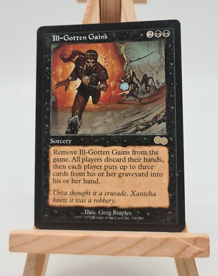Ill-Gotten Gains Urza´s Saga Magic Englisch  (Unverdiente Reichtümer) 138/350