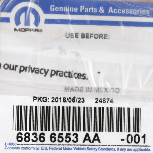 14-18 RAM 2500 3500 4500 5500 A/C HEATER ECM TEMPERATURE MODULE MOPAR 68366553AA - Picture 4 of 4