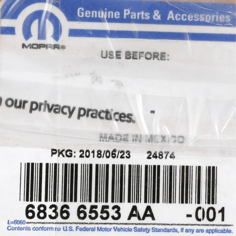 14-18 RAM 2500 3500 4500 5500 A/C HEATER ECM TEMPERATURE MODULE MOPAR 68366553AA - Image 4 of 4
