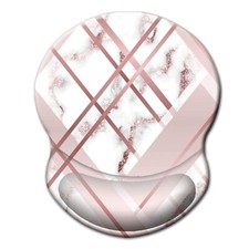 Wrist Mouse Pad, Non-Slip Ergonomic Mouse Pad with Gel Wrist Rest Support, Ga...