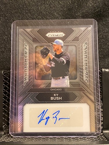 Ky Bush 2024 Prizm Sensational Signatures Auto - Cubs