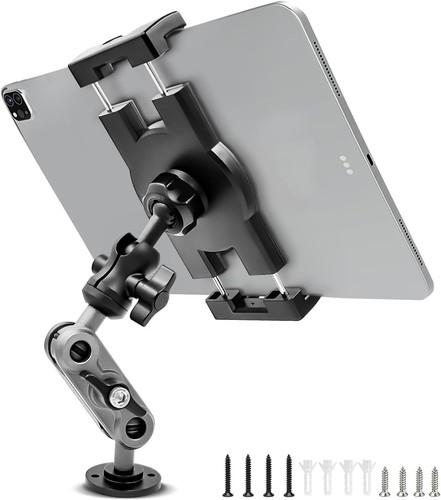 tablet holder for truck heavy duty drill base tablet car mount for ipad mini - 第 1/7 張圖片