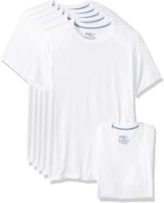 Hanes Men's X-Temp Comfort Cool Crewneck Undershirt (5 Pack)